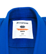 Load image into Gallery viewer, Kimono BJJ (GI) progress featherlight lightweight competition-blue