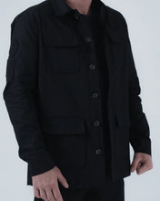 Load image into Gallery viewer, Born to Rule Canvas Jacket- Black