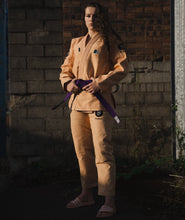 Lade das Bild in den Galerie-Viewer, Kimono BJJ (GI) Fortschritt Damen M6 Mark 6-Pfirsich
