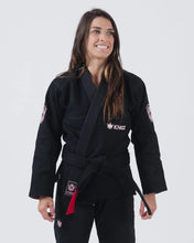 Lade das Bild in den Galerie-Viewer, Kimono BJJ (GI) Kingz Ballistische 3.0 Frauen - Schwarz