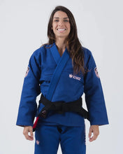 Lade das Bild in den Galerie-Viewer, Kimono BJJ (GI) Kingz Ballistische 3.0 Frauen - Blau