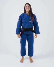 Lade das Bild in den Galerie-Viewer, Kimono BJJ (GI) Kingz Ballistische 3.0 Frauen - Blau