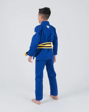 Lade das Bild in den Galerie-Viewer, Kimono BJJ (GI) Kingz Kore Youth 2.0. Blau mit weißem Gürtel