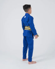 Lade das Bild in den Galerie-Viewer, Kimono BJJ (GI) Kingz Kore Youth 2.0. Blau mit weißem Gürtel