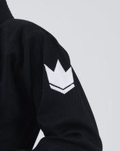 Lade das Bild in den Galerie-Viewer, Kimono BJJ (GI) Kingz Kore Youth 2.0. Schwarz mit weißem Gürtel