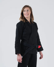 Load image into Gallery viewer, Kimono BJJ (GI) Kingz Kore V2 Women´s -Negro- White belt included