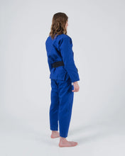 Lade das Bild in den Galerie-Viewer, Kimono BJJ (GI) Kingz Kore V2 Frauen -Azul -Weißer Gürtel enthalten