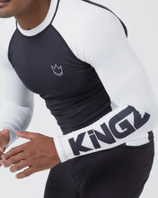 Lade das Bild in den Galerie-Viewer, Rashguard Kingz Ranked Performance V2 Long Sleeve - Weiss