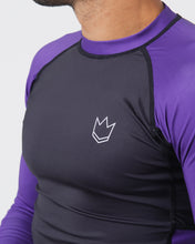 Lade das Bild in den Galerie-Viewer, Rashguard Kingz Ranked Performance V2 Long Sleeve - Lila