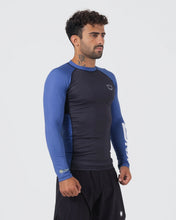 Lade das Bild in den Galerie-Viewer, Rashguard Kingz Ranked Performance V2 Long Sleeve - Blau