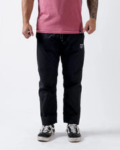 Load image into Gallery viewer, Kingz Casual Rip Stop Gi Pant- Black