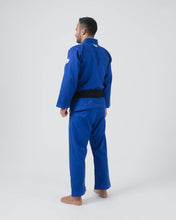 Lade das Bild in den Galerie-Viewer, Kimono BJJ (GI) Kingz Kore V2-Blue-White-Gürtel enthalten