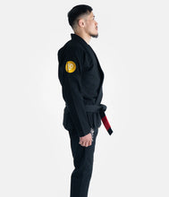 Load image into Gallery viewer, Kimono BJJ (GI) progress featherlight lightweight competition-black