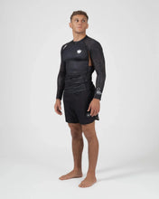 Load image into Gallery viewer, Rashguard Kingz Ranked Performance V3 Long Sleeve - Brown