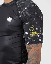 Lade das Bild in den Galerie-Viewer, Rashguard Kingz Ranked Performance V3 Short Sleeve - Schwarz