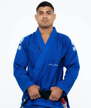 Load image into Gallery viewer, Kimono BJJ (GI) tatami elements superlite - Blue - white belt included
