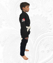 Lade das Bild in den Galerie-Viewer, Kimono Kids Try Hard- schwarz