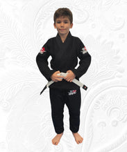 Lade das Bild in den Galerie-Viewer, Kimono Kids Try Hard- schwarz
