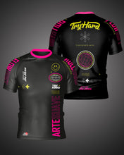 Lade das Bild in den Galerie-Viewer, V2 Rashguard Try Hard Millenium Black Pink
