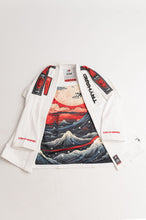 Load image into Gallery viewer, Kimono Try Hard- White Red Demon