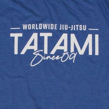 Lade das Bild in den Galerie-Viewer, Tatami Since '09 Washed T-Shirt- Azul - StockBJJ