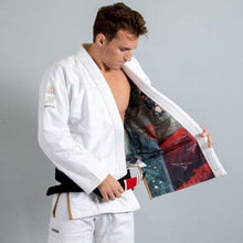 Lade das Bild in den Galerie-Viewer, Kimono Akashio Limited Edition Jiu Jitsu Gi- Blanco - StockBJJ