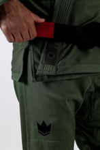 Load image into Gallery viewer, Kimono Kingz Classic 3.0- Verde Militar - StockBJJ