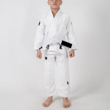 Lade das Bild in den Galerie-Viewer, Kimono Kingz Kid´s The One Blanco con cinturón blanco - StockBJJ
