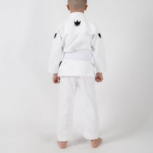 Lade das Bild in den Galerie-Viewer, Kimono Kingz Kid´s The One Blanco con cinturón blanco - StockBJJ
