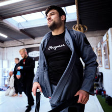 Lade das Bild in den Galerie-Viewer, Kimono BJJ (GI) Fortschritt M6 Mark 5- cool grau