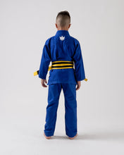 Load image into Gallery viewer, Kimono BJJ (GI) Kingz Kid´s Kore Blue with White Belt