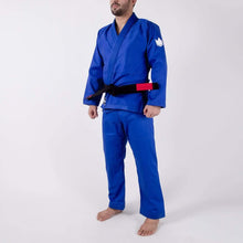 Lade das Bild in den Galerie-Viewer, Kimono BJJ (GI) Kingz Kore-Blue-White-Gürtel inklusive