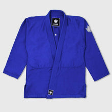 Load image into Gallery viewer, Kimono BJJ (GI) Kingz Kid´s Kore Blue with White Belt