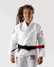Lade das Bild in den Galerie-Viewer, Kimono BJJ (GI) Kingz Classic 3.0 Women's White mit weißem Gürtel enthalten