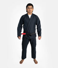 Lade das Bild in den Galerie-Viewer, Kimono BJJ (GI) Progress The Academy- Petroleum-gürtel enthalten
