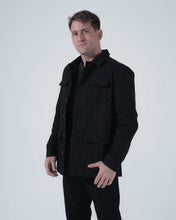 Load image into Gallery viewer, Born to Rule Canvas Jacket- Black
