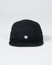 Lade das Bild in den Galerie-Viewer, Crown Patch Strapback Hat - Black

