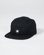 Lade das Bild in den Galerie-Viewer, Crown Patch Strapback Hat - Black
