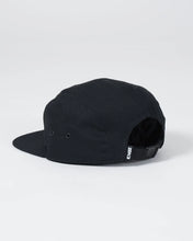 Lade das Bild in den Galerie-Viewer, Crown Patch Strapback Hat - Black
