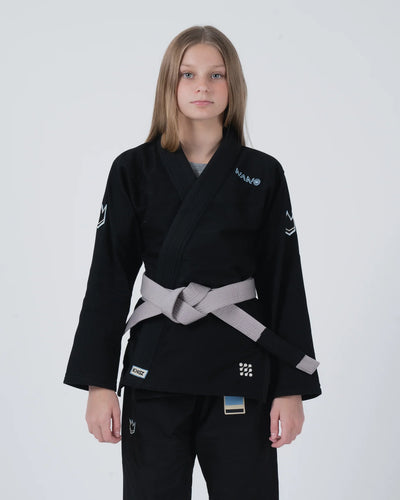Kimono BJJ (Gi) Kingz Nano Youth 3.0. Schwarz