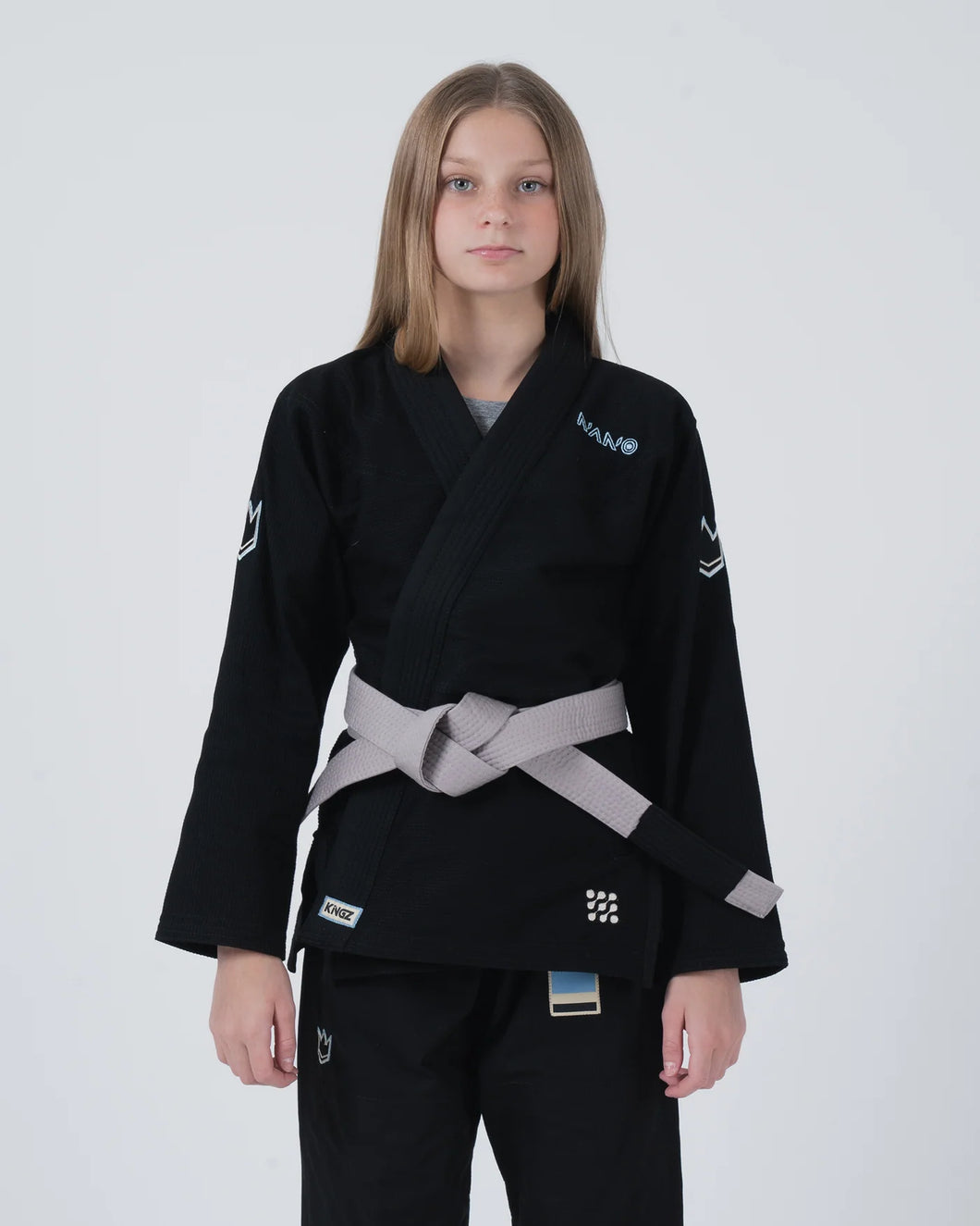 Kimono BJJ (Gi) Kingz Nano Youth 3.0. Black