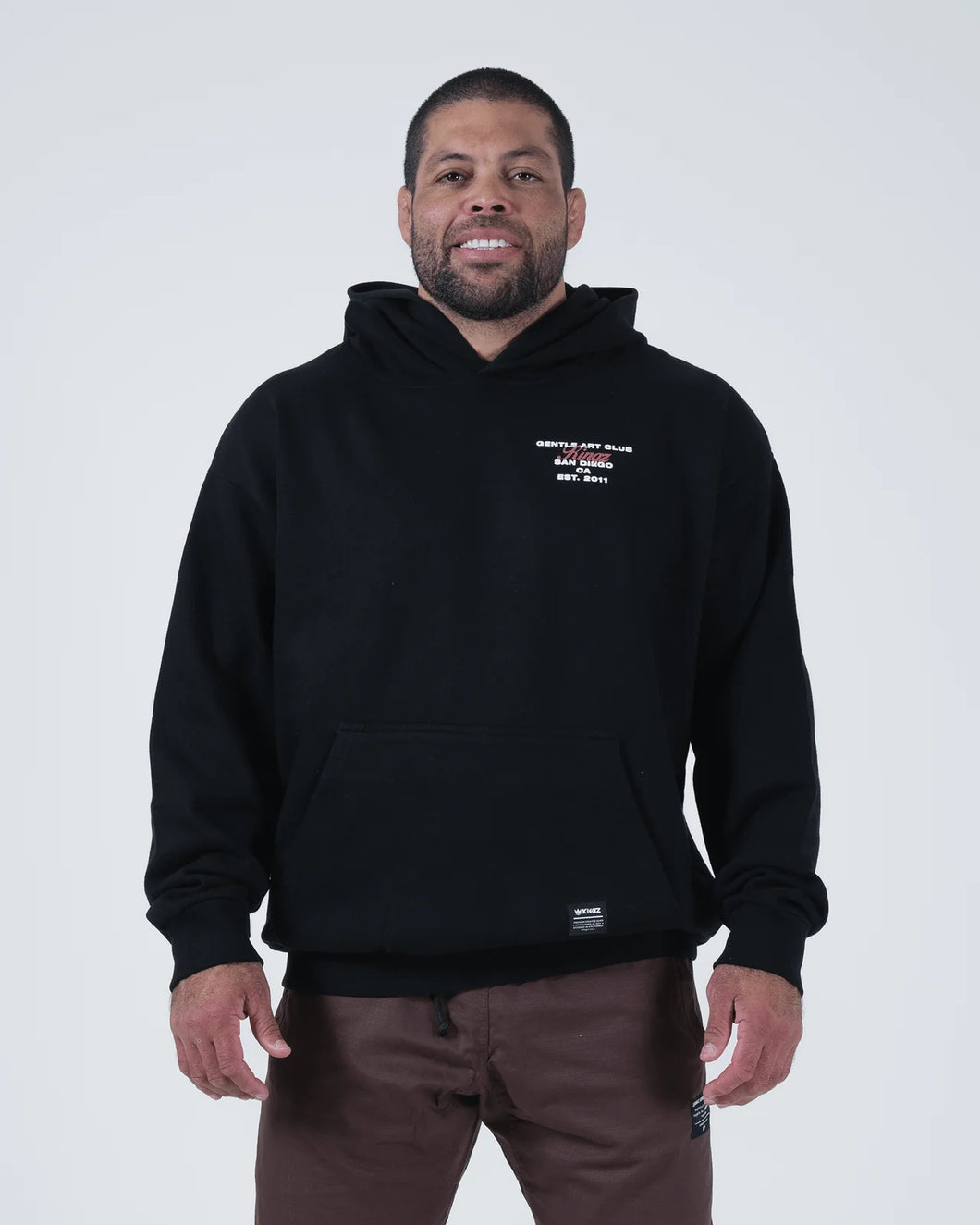 Kingz Gentle Art Club Hoodie- Schwarz