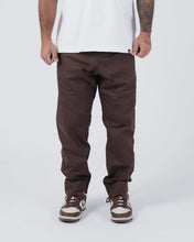 Lade das Bild in den Galerie-Viewer, Kingz Casual Rip Stop Gi Pant- Braun
