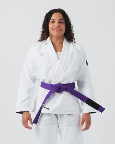 Kimono BJJ (Gi) Kingz Kore V2 Women´s -White- 2024 Edition
