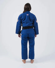 Lade das Bild in den Galerie-Viewer, Kimono BJJ (GI) Kingz Ballistische 3.0 Frauen - Blau
