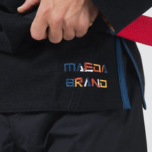 Lade das Bild in den Galerie-Viewer, Kimono BJJ (GI) Maeda Prism - Schwarz
