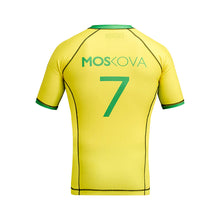 Lade das Bild in den Galerie-Viewer, Rashguard - 2026 BJJ x Football World Cup - Brazil- Short Sleeve
