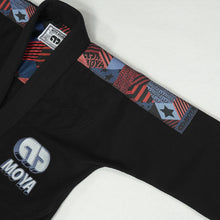 Lade das Bild in den Galerie-Viewer, Kimono BJJ (Gi) Moya Brand Stars &amp; Stripes- Schwarz
