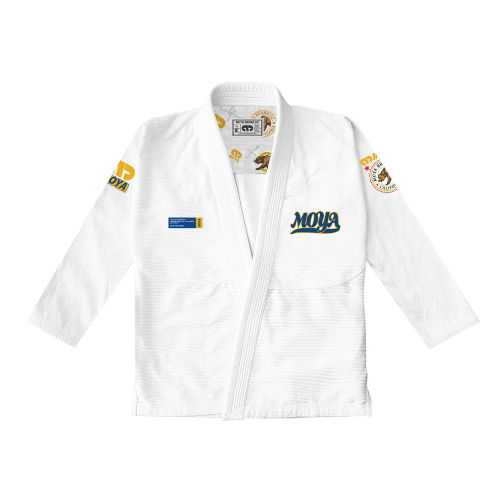 Kimono BJJ (Gi) Moya Brand California- White