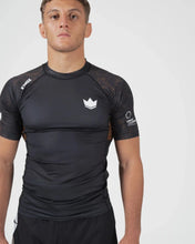 Lade das Bild in den Galerie-Viewer, Rashguard Kingz Ranked Performance V3 Short Sleeve - Braun
